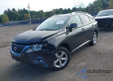 2010 Lexus Rx 350 из США, поврежденный, VIN 2T2BK1BA0AC046705